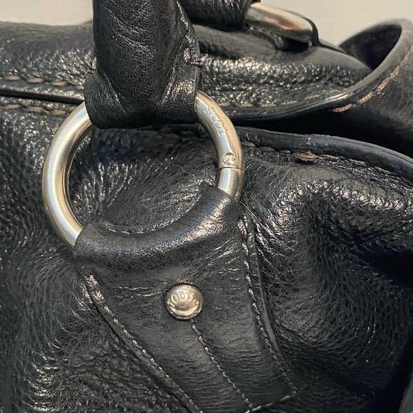 Tod’s black leather handbag - Picture 4 of 16